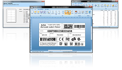 Aulux Barcode Label Maker Professional software
